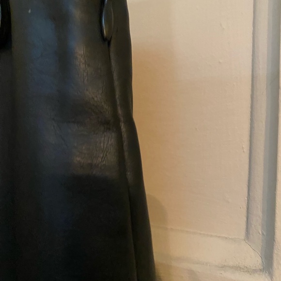 Ralph Lauren Midnight Black faux leather Trousers - Picture 3 of 6